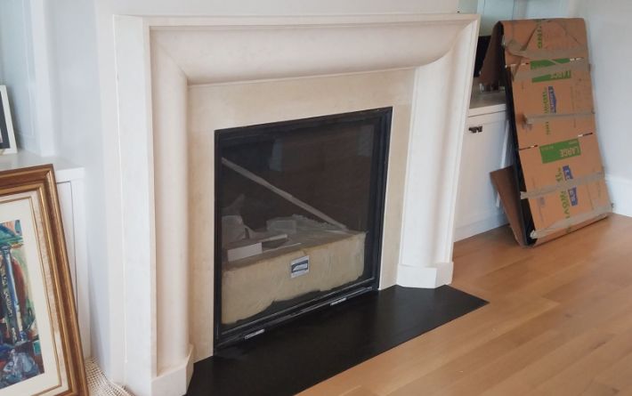 Image of fireplace at home